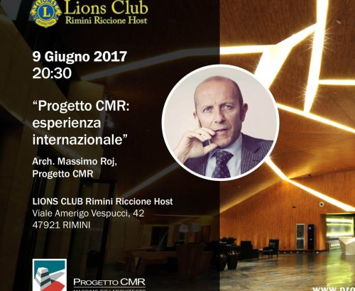 Massimo Roj to speak at the next Lions Club Meeting