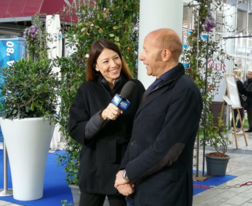 Massimo Roj intervistato da Paola Cambiaghi per Mediaset TGCOM 24