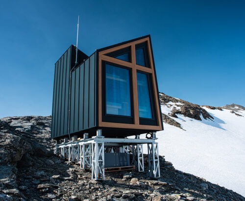 Il bivacco Edoardo Camardella in mostra a Klimahouse